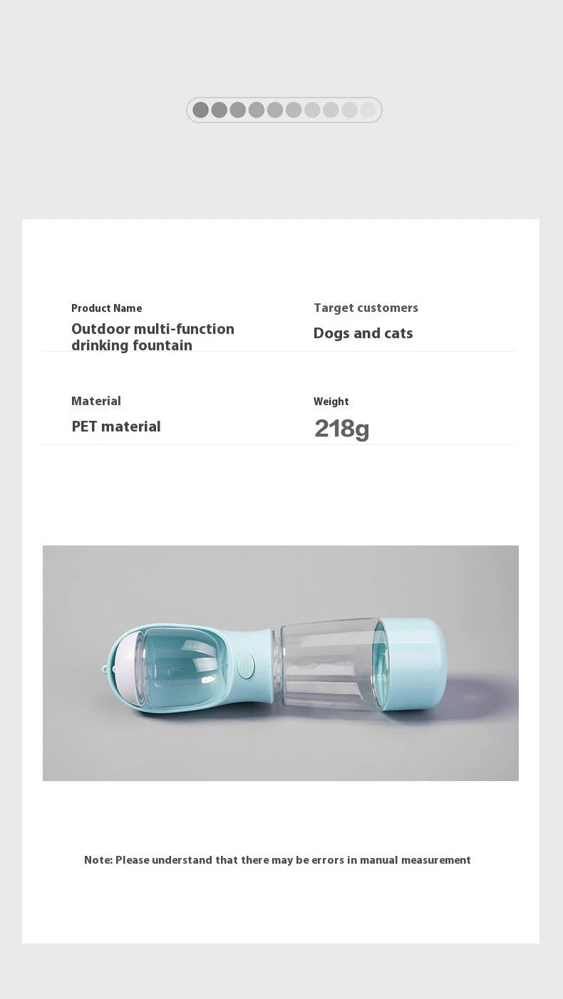 All-in-One Pet Travel Cup