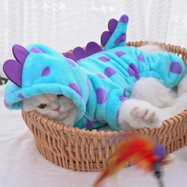 RoarBuddy Cozy Dino Pet Jumpsuit